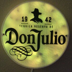 3D Printed Tequila Don Julio RGB LED Bar Sign With Remote Control ...